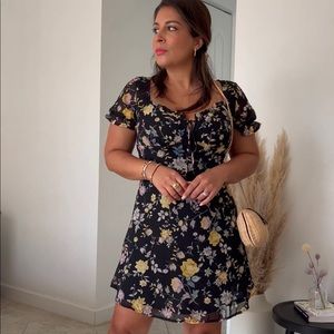 Floral spring dress